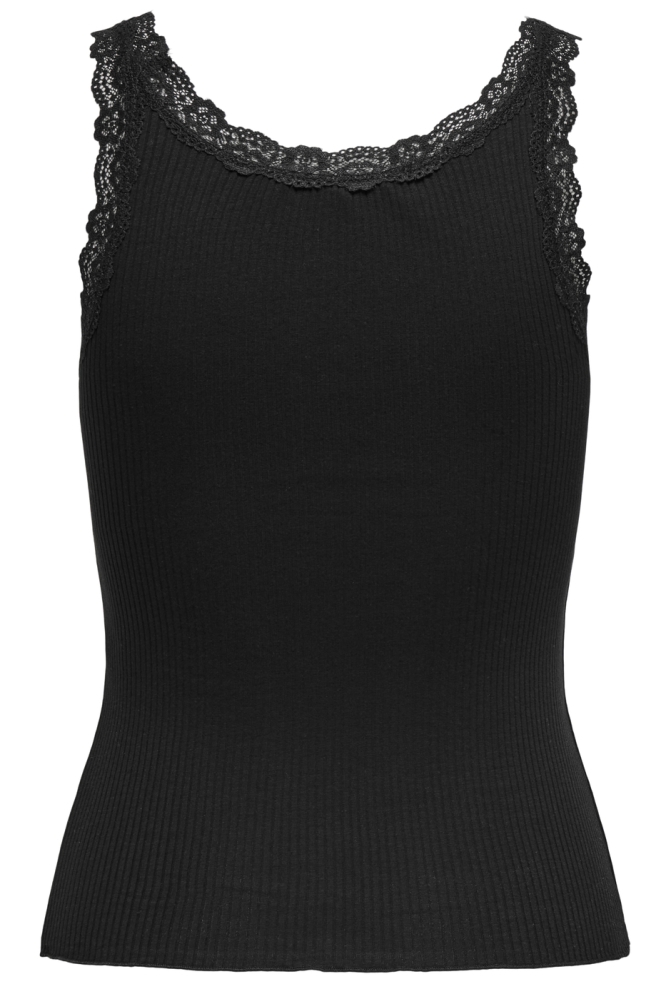 ONLSARA SHARAI LACE TANK TOP JRS NO 15345994 BLACK